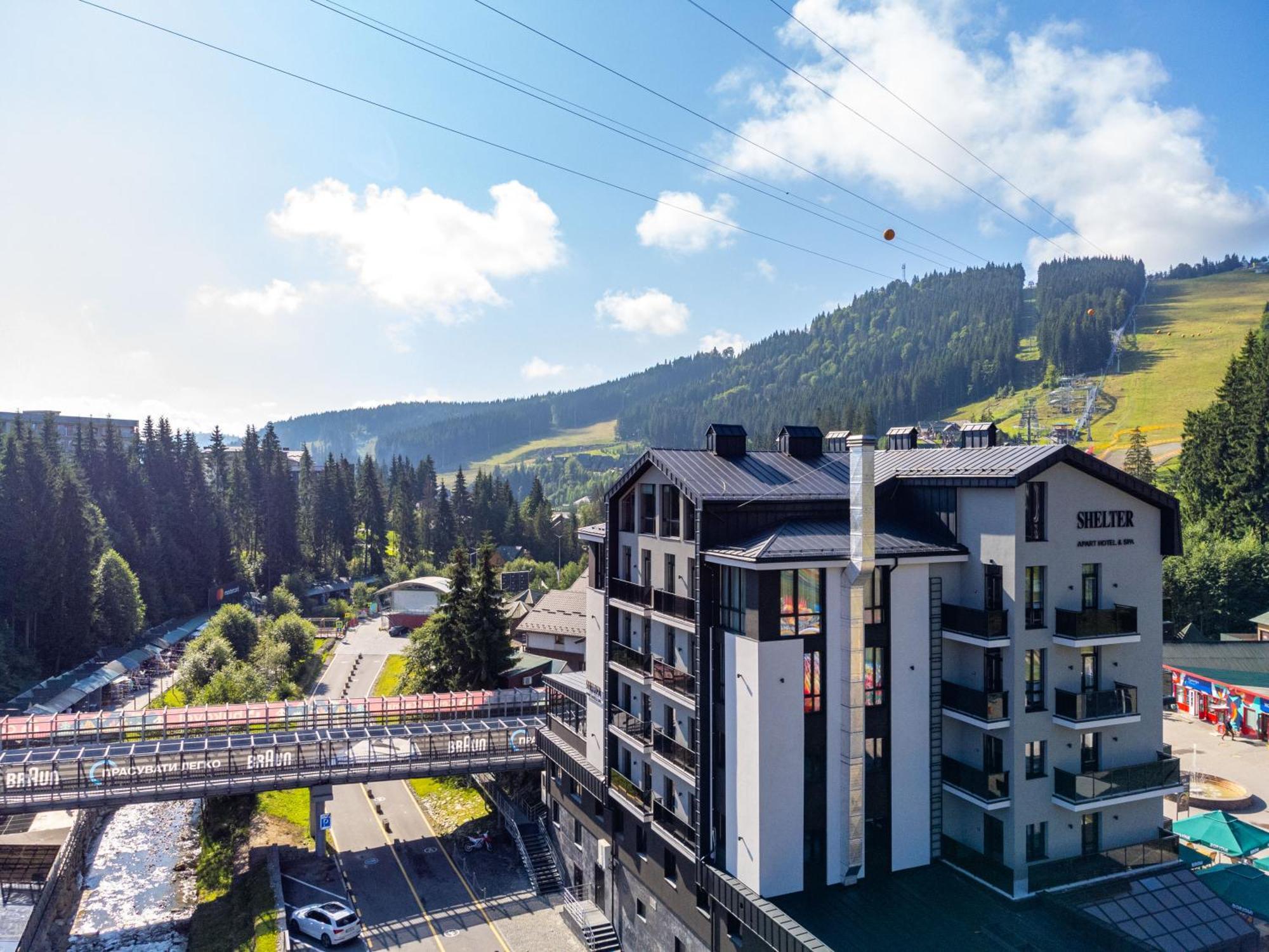 Shelter Apart Hotel Bukovel Exterior foto